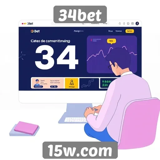 Análise da experiência do usuário no site 34bet